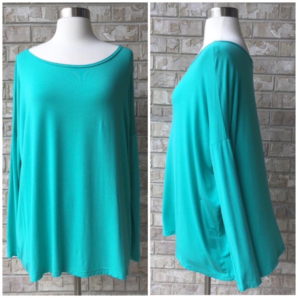 Piko Green Earth Fashion Long Sleeve Top Size S 🌸